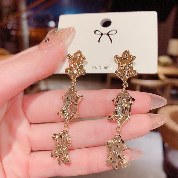 dangle & chandelier 2021 earrings retro french personality exaggeration gift for ladies fashion metal irregularity, Silver
dangle & chandelier 2021 earrings retro french personality exaggeration gift for ladies fashion metal irregularity, Silver