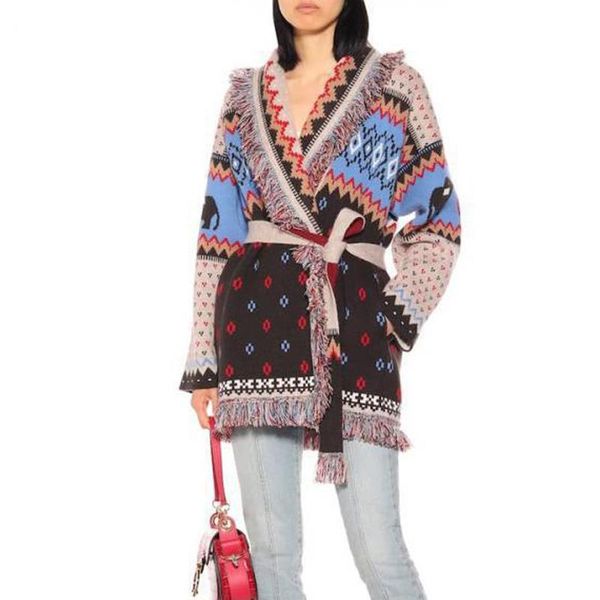 women's wool & blends 2021 fashion runway autumn winter midi coat women printed tassel more warm cashmere, Black
women's wool & blends 2021 fashion runway autumn winter midi coat women printed tassel more warm cashmere, Black
