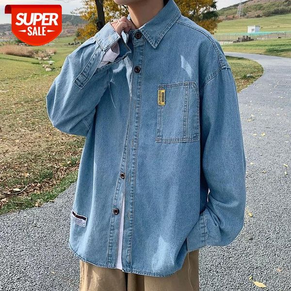 2021 men's fashion cowboy camisa masculina long sleeves denim shirts streetwear blue/black color clothes cargo -5xl #f92v, White;black
2021 men's fashion cowboy camisa masculina long sleeves denim shirts streetwear blue/black color clothes cargo -5xl #f92v, White;black