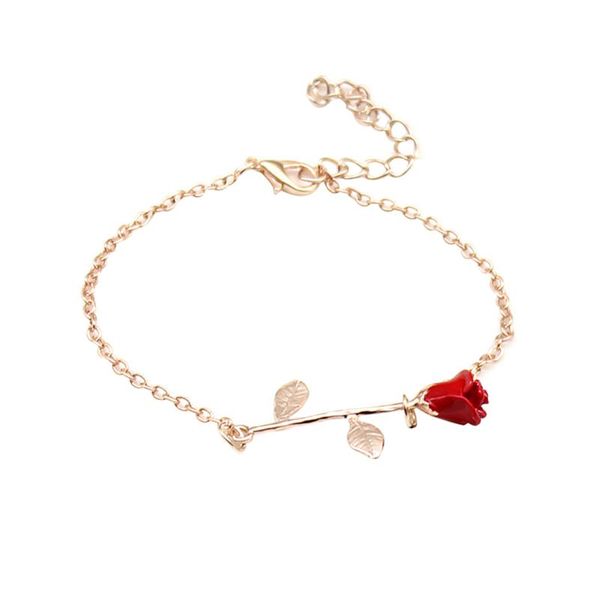 charm bracelets fashion rose flower bangle women wrist chain jewelry adjustable bracelet, Golden;silver
charm bracelets fashion rose flower bangle women wrist chain jewelry adjustable bracelet, Golden;silver