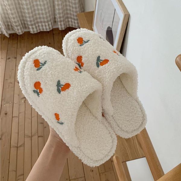 women home plush slippers furry warm ladies casual indoor shoes sweat cheery winter comfort 9h94, Black
women home plush slippers furry warm ladies casual indoor shoes sweat cheery winter comfort 9h94, Black