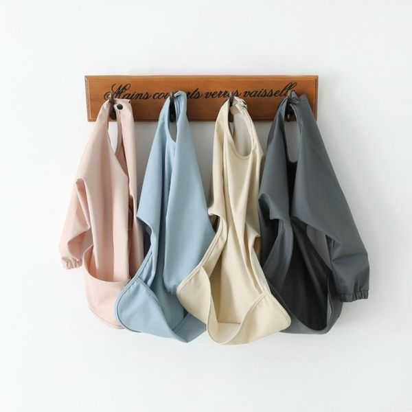 hair accessories long sleeves children bibs solid color baby's burp cloths infant smock baby boy girl food eating aprons kids items for, Slivery;white
hair accessories long sleeves children bibs solid color baby's burp cloths infant smock baby boy girl food eating aprons kids items for, Slivery;white