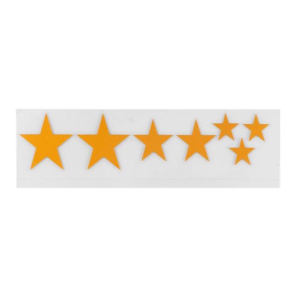 bike lights five-pointed star transfer reflective sticker decals personalized stickers skateboard sticker(yellow)
bike lights five-pointed star transfer reflective sticker decals personalized stickers skateboard sticker(yellow)