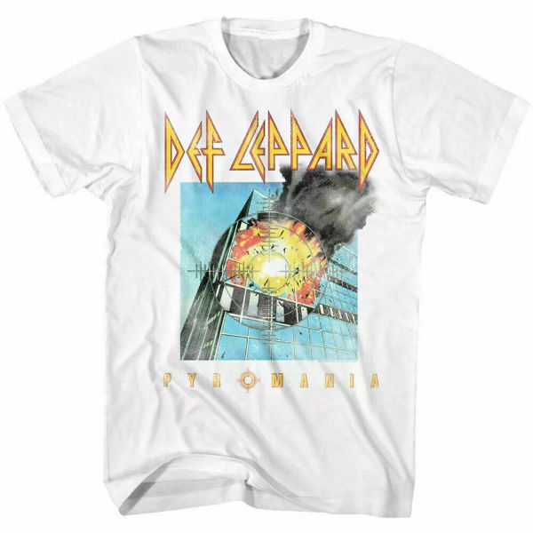 Def Leppard Faded Pyromania T Shirt Mens Licensed Rock Roll Band Tee Retro White, White;black
Def Leppard Faded Pyromania T Shirt Mens Licensed Rock Roll Band Tee Retro White, White;black