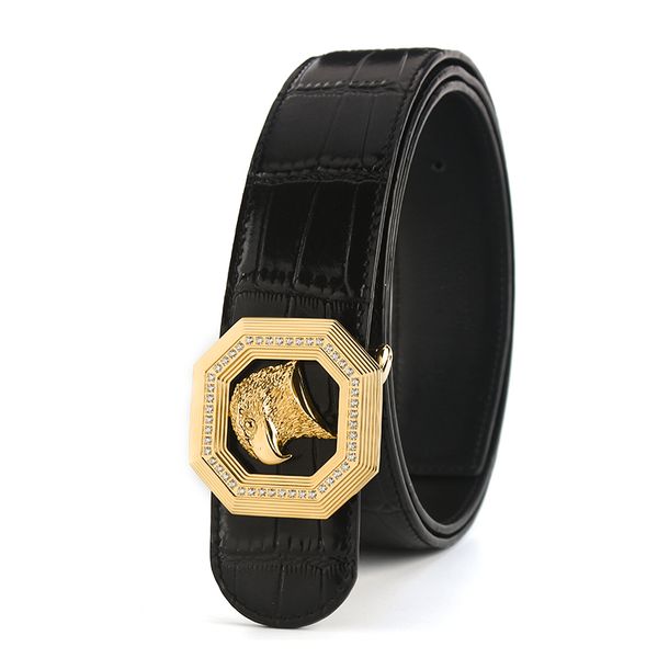 2021 new men leisure luxurious stainless steel buckle belt leather crocodile pattern belt for gentlemans cowhide belt, Black;brown
2021 new men leisure luxurious stainless steel buckle belt leather crocodile pattern belt for gentlemans cowhide belt, Black;brown