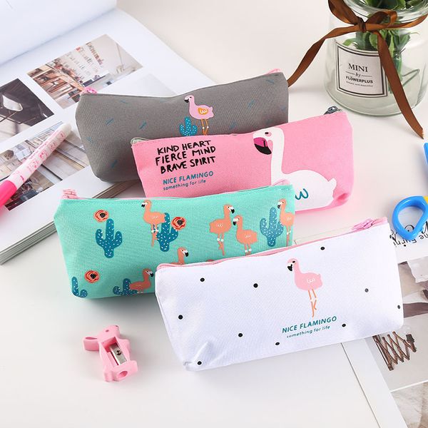 pencil korean fashion flamingo pencil case simple learning stationery creative storage pencil case candy color zero wallet
pencil korean fashion flamingo pencil case simple learning stationery creative storage pencil case candy color zero wallet