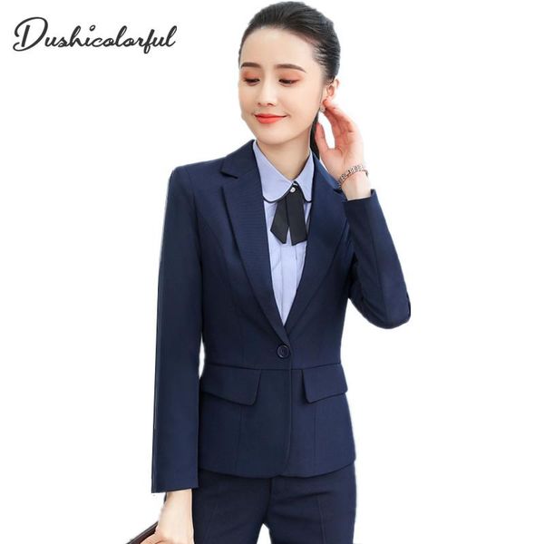 women pant suits bussiness suit set 2 pieces sets interview black solid elegant single button blazer full length trousers women's two p, White
women pant suits bussiness suit set 2 pieces sets interview black solid elegant single button blazer full length trousers women's two p, White