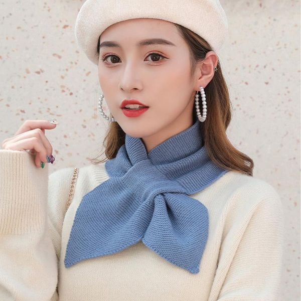 scarves korean women bowknot cross knit ring neck fashion female spring winter solid scarf elastic soft wool warm accessories, Blue;gray
scarves korean women bowknot cross knit ring neck fashion female spring winter solid scarf elastic soft wool warm accessories, Blue;gray