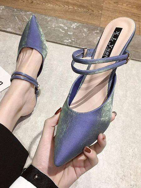 sandals spring shoes outside 2021 summer all-match clear heels med two weare pointed fashion medium stiletto girls closed pu, Black
sandals spring shoes outside 2021 summer all-match clear heels med two weare pointed fashion medium stiletto girls closed pu, Black