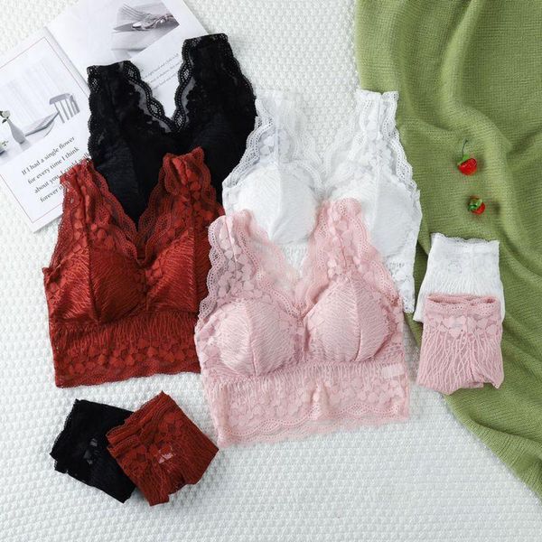 bras women lace seamless push up backless soft bra set female solid color comfortable underwear, Red;black
bras women lace seamless push up backless soft bra set female solid color comfortable underwear, Red;black