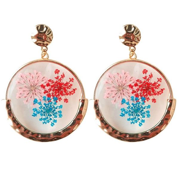 pair women stud earrings fashion dried flower drop resin dangle pendant jewelry accessories gifts, Golden;silver
pair women stud earrings fashion dried flower drop resin dangle pendant jewelry accessories gifts, Golden;silver