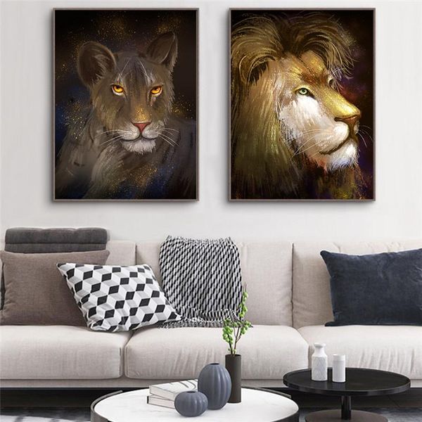 paintings watercolor animal canvas painting golden lion wall art posters and prints modern decorative pictures for living room home decor
paintings watercolor animal canvas painting golden lion wall art posters and prints modern decorative pictures for living room home decor