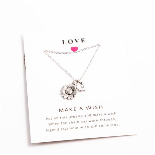 pendant necklaces necklace sunflower alphabet letter simple inspiration chain birthday gifts for women, Silver
pendant necklaces necklace sunflower alphabet letter simple inspiration chain birthday gifts for women, Silver