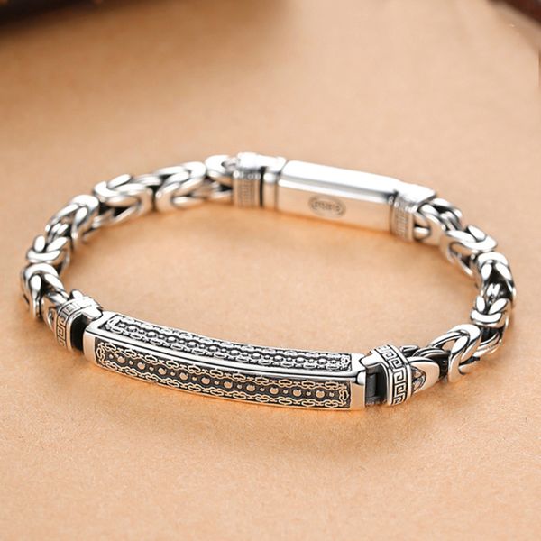 retrosen nieuwe zilveren sieraden mannen armband persoonlijkheid vrede patroon retro hipster sleutel gesp gift accessoire, Golden;silver
retrosen nieuwe zilveren sieraden mannen armband persoonlijkheid vrede patroon retro hipster sleutel gesp gift accessoire, Golden;silver