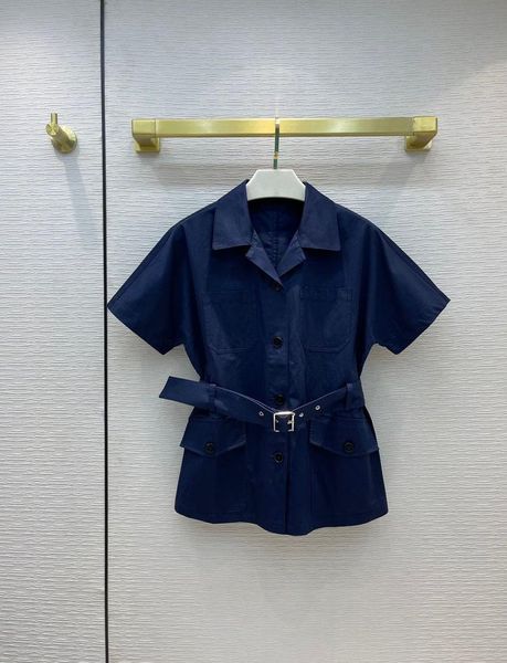 women's jackets luxury tooling belt jacket 2021 summer women casual four-pocket lapel button-breasted straight short-sleeved, Black;brown
women's jackets luxury tooling belt jacket 2021 summer women casual four-pocket lapel button-breasted straight short-sleeved, Black;brown