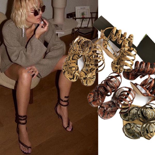 dave&di summer shoes woman women ins fashion blogger vintage serpentine cowhide cross-tied stiletto heel sandals, Black
dave&di summer shoes woman women ins fashion blogger vintage serpentine cowhide cross-tied stiletto heel sandals, Black