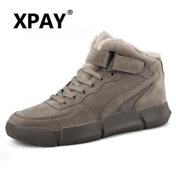 boots xpay winter men plus velvet warm sneakers outdoors waterproof shoes high lightweight solid footwear, Black
boots xpay winter men plus velvet warm sneakers outdoors waterproof shoes high lightweight solid footwear, Black