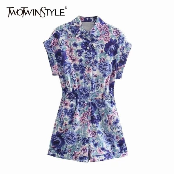 casual printed jumpsuit for women lapel short sleeve high waist hit color loose playsuit female fashion clothing 210428, Black;white
casual printed jumpsuit for women lapel short sleeve high waist hit color loose playsuit female fashion clothing 210428, Black;white