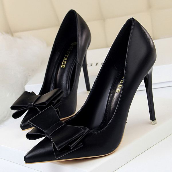 bigtree shoes bow-knot pumps women high heels 2021 fashion women heels lady stiletto shoes wedding shoes classic pumps footwear, Black
bigtree shoes bow-knot pumps women high heels 2021 fashion women heels lady stiletto shoes wedding shoes classic pumps footwear, Black