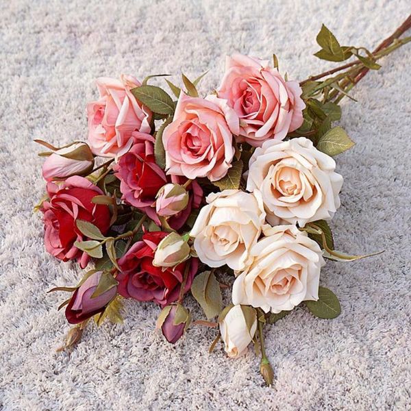 decorative flowers & wreaths 1pcs romantic rose artificial flower diy red white silk fake for party home wedding decoration valentine's
decorative flowers & wreaths 1pcs romantic rose artificial flower diy red white silk fake for party home wedding decoration valentine's