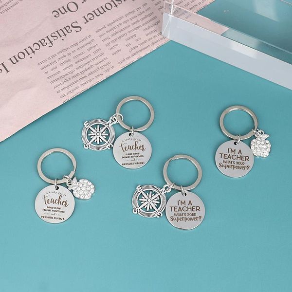 keychains 1pc teacher's day a great teacher is hard to find thank you gift keychain, Silver
keychains 1pc teacher's day a great teacher is hard to find thank you gift keychain, Silver