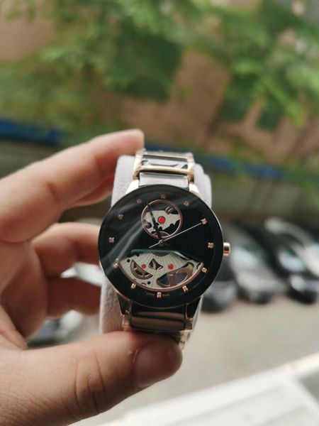 wristwatches relogio masculino mechanical watches men watch waterproof gold wristwatch sport tourbillon, Slivery;brown
wristwatches relogio masculino mechanical watches men watch waterproof gold wristwatch sport tourbillon, Slivery;brown