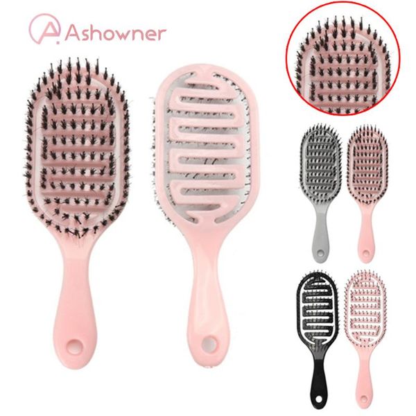 hair brushes hairbrush women comb scalp massage salon hairdressing styling tools wet curly detangle brush, Silver
hair brushes hairbrush women comb scalp massage salon hairdressing styling tools wet curly detangle brush, Silver