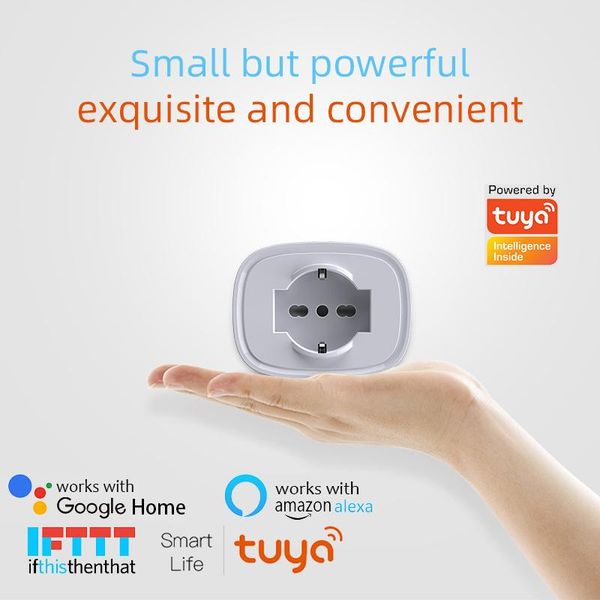 smart power plugs 16a tuya wifi plug socket italy standard monitor timing app control outlet works with alexa google home
smart power plugs 16a tuya wifi plug socket italy standard monitor timing app control outlet works with alexa google home