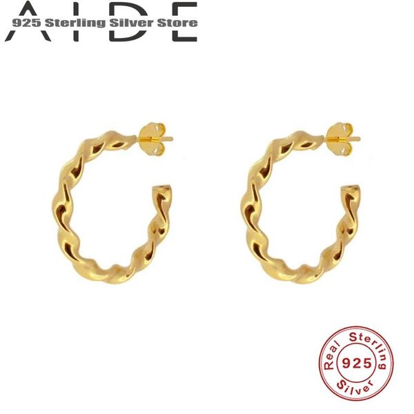 aide 925 sterling silver gold color ins exquisite simple twisted flower texture all-match c earrings for women stud, Golden;silver
aide 925 sterling silver gold color ins exquisite simple twisted flower texture all-match c earrings for women stud, Golden;silver
