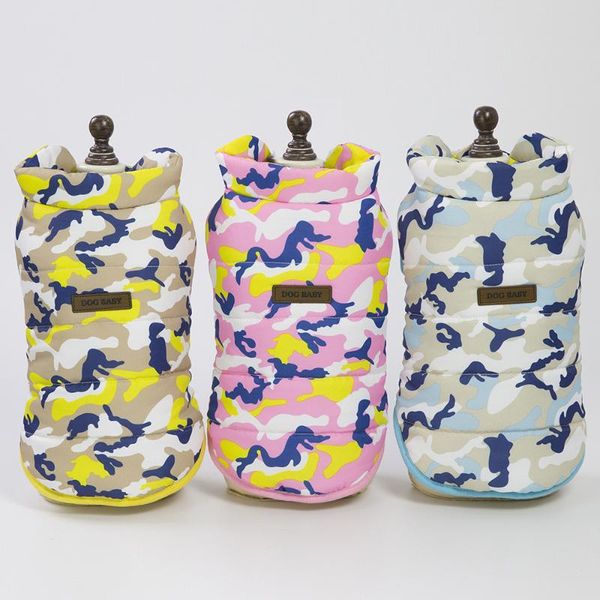 dog apparel 2021 style autumn and winter teddy bichon casual camouflage cotton-padded clothes vest pet
dog apparel 2021 style autumn and winter teddy bichon casual camouflage cotton-padded clothes vest pet