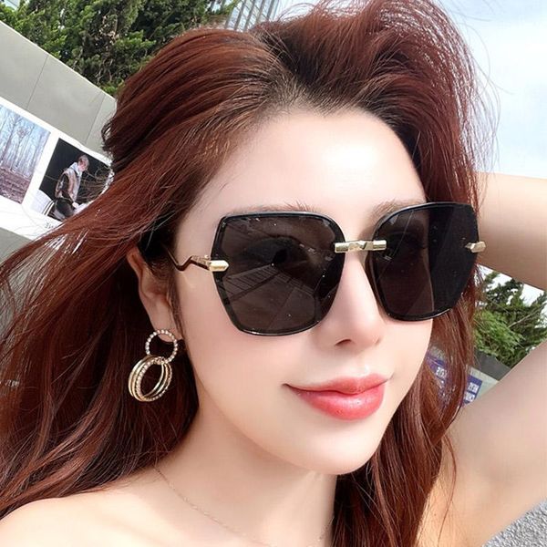 sunglasses curved metal frame oversized women brand designer square pochromic glasses driver black fashion sun uv400, White;black
sunglasses curved metal frame oversized women brand designer square pochromic glasses driver black fashion sun uv400, White;black
