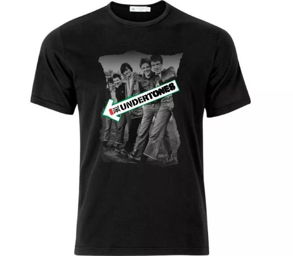 the undertones teenage kicks t shirt black, White;black 
the undertones teenage kicks t shirt black, White;black