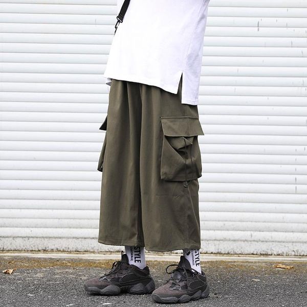 casual pants men wide leg pocket elastic waist solid mens loose chic hip hop streetwear harajuku all-match simple fashion ins z1gu, Black
casual pants men wide leg pocket elastic waist solid mens loose chic hip hop streetwear harajuku all-match simple fashion ins z1gu, Black