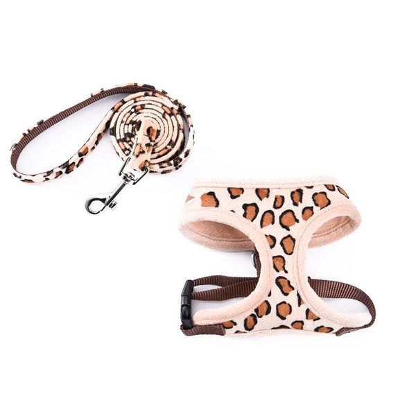 pet harness and leash sets dog cat leopard pink beige adjustable cute collar safety control size s/m chain collars & leashes
pet harness and leash sets dog cat leopard pink beige adjustable cute collar safety control size s/m chain collars & leashes