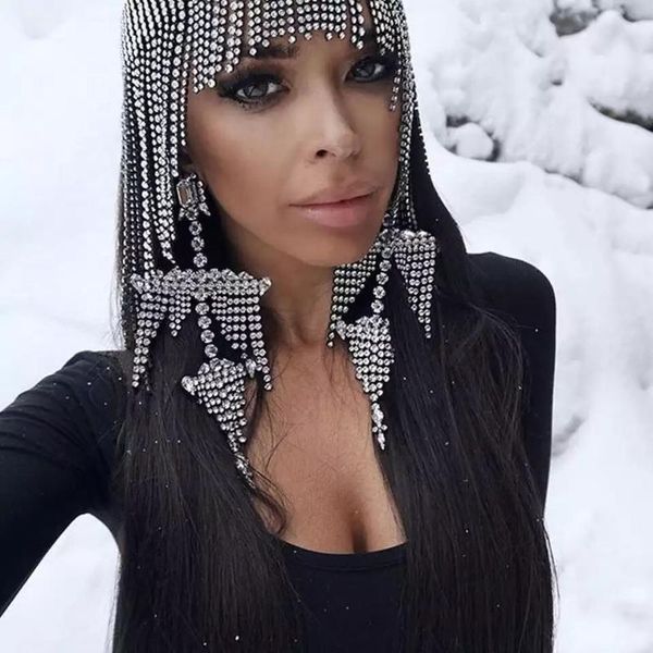 bohemian luxury rhinestone big earrings bling crystal tassel long fashion wedding india pendant bridal jewelry dangle & chandelier, Silver
bohemian luxury rhinestone big earrings bling crystal tassel long fashion wedding india pendant bridal jewelry dangle & chandelier, Silver