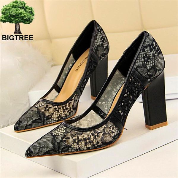 dress shoes 2021 square heel cut-outs solid lace women pumps pointed toe shallow high heels women's ol office, Black
dress shoes 2021 square heel cut-outs solid lace women pumps pointed toe shallow high heels women's ol office, Black