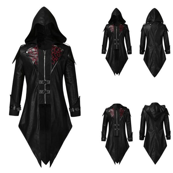 men's trench coats telotuny goth steampunk uniform mens tailcoat long sleeve zipper coat casual jacket jaqueta masculina praty hoodie o, Tan;black
men's trench coats telotuny goth steampunk uniform mens tailcoat long sleeve zipper coat casual jacket jaqueta masculina praty hoodie o, Tan;black