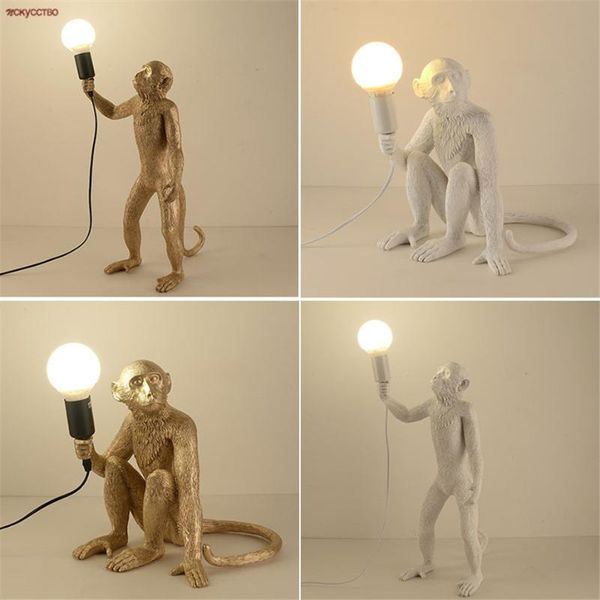 table lamps cottagecore style golden white resin sculpture monkey led lamp home decor loft bedroom bedside dining room standing lights
table lamps cottagecore style golden white resin sculpture monkey led lamp home decor loft bedroom bedside dining room standing lights