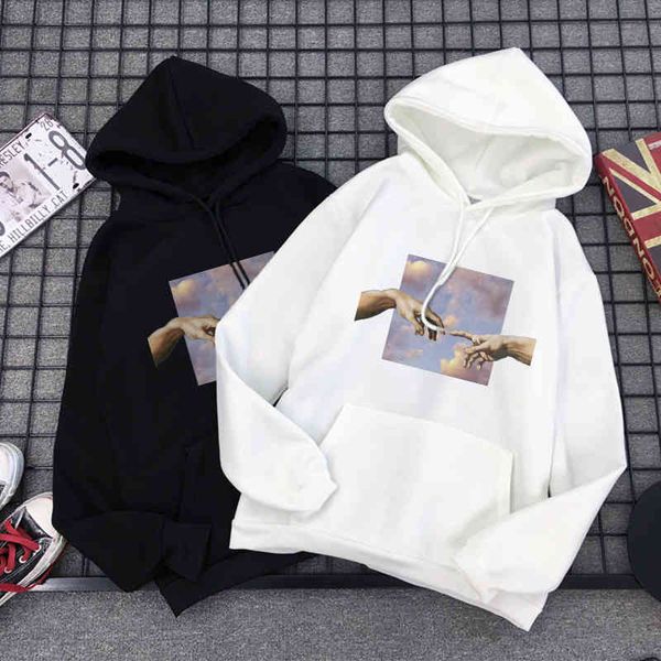 women's hoodies hoodies hooded michelangelo esthetic art olieverf sky harajuku personality truien warm women loose streetwear sweatshir, Black
women's hoodies hoodies hooded michelangelo esthetic art olieverf sky harajuku personality truien warm women loose streetwear sweatshir, Black