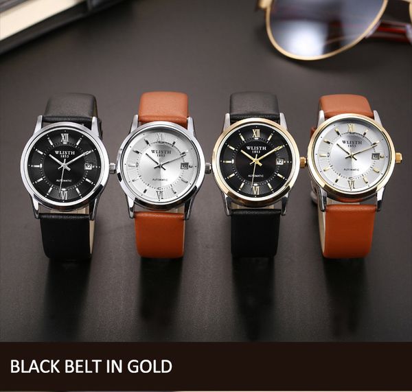montre de luxe mens automatic gold watch women dress full stainless steel sapphire waterproof luminous couples style classic wristwatches, Slivery;brown
montre de luxe mens automatic gold watch women dress full stainless steel sapphire waterproof luminous couples style classic wristwatches, Slivery;brown