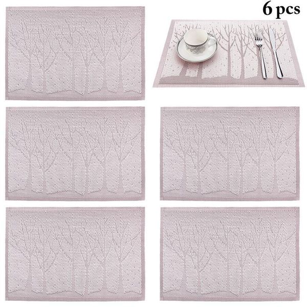 mats & pads 6pcs kitchen placemat dining table drink coasters pad pvc cup mat 45*30cm for christmas
mats & pads 6pcs kitchen placemat dining table drink coasters pad pvc cup mat 45*30cm for christmas