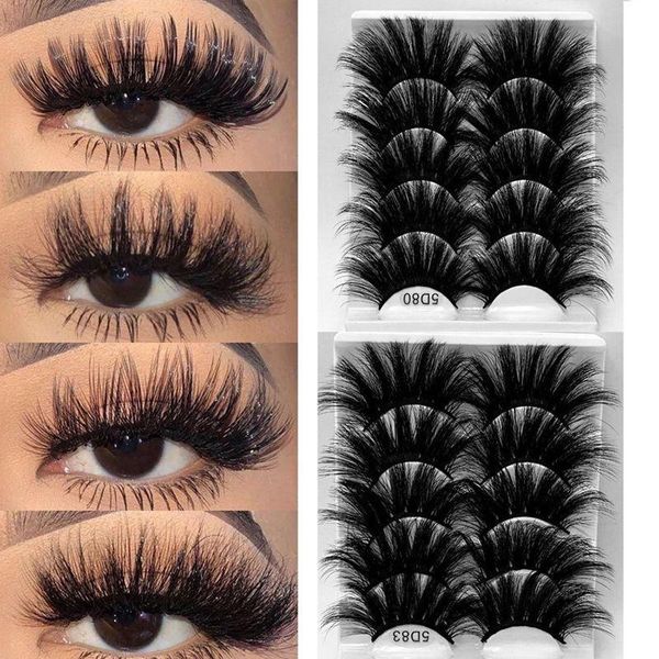 false eyelashes 5pairs 5d mink lashes makeup fluffy soft wispy volume natural long cross eyelash extension eye
false eyelashes 5pairs 5d mink lashes makeup fluffy soft wispy volume natural long cross eyelash extension eye