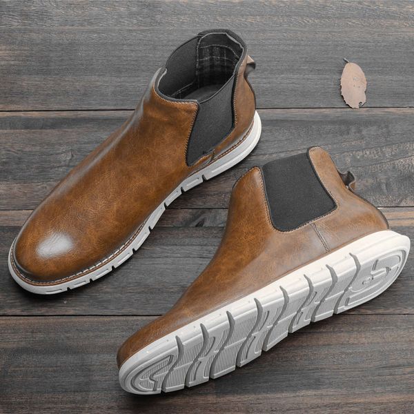 2021 chelsea laarzen boots lightweight brand comfortable fashion men single parents, Black
2021 chelsea laarzen boots lightweight brand comfortable fashion men single parents, Black