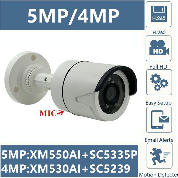 integrate mic 5mp 4mp ip camera audio xm550ai+sc5335p 2592*1944 2560*1440 h.265 24 leds irc onvif cms xmeye cameras
integrate mic 5mp 4mp ip camera audio xm550ai+sc5335p 2592*1944 2560*1440 h.265 24 leds irc onvif cms xmeye cameras