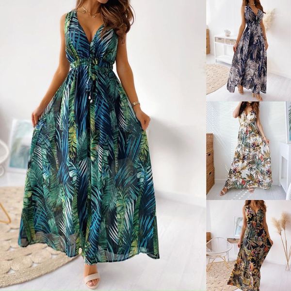 Casual Dresses Green Boho Dress Summer Floral Print Beach Sleeveless Deep V-Neck Backless Party Swing Chic Bohemian Long, Black;gray
Casual Dresses Green Boho Dress Summer Floral Print Beach Sleeveless Deep V-Neck Backless Party Swing Chic Bohemian Long, Black;gray