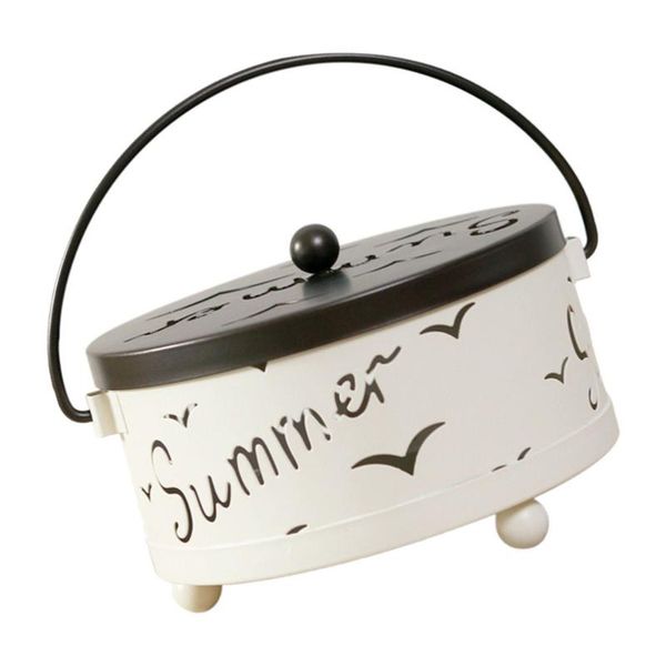 fragrance lamps 1pc wrought iron incense burner decorative censer with lid mosquito coil stove
fragrance lamps 1pc wrought iron incense burner decorative censer with lid mosquito coil stove