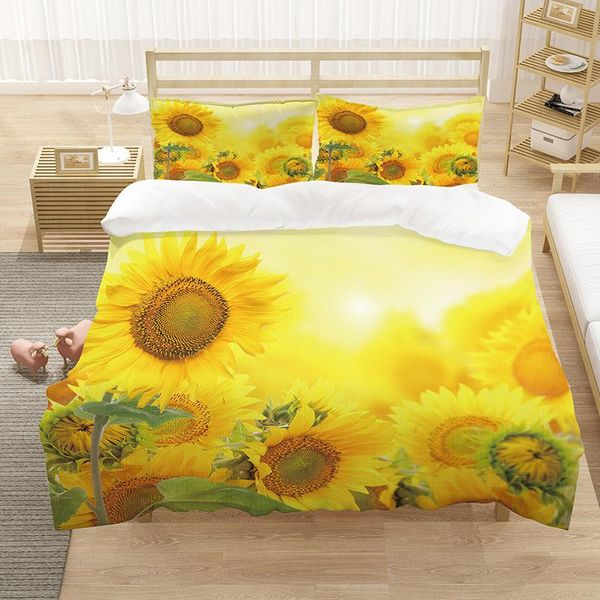 bedding sets 2/3pcs sunflower pattern printed set for bedroom quilt cover duvet comforter with pillowcases home textiles decor
bedding sets 2/3pcs sunflower pattern printed set for bedroom quilt cover duvet comforter with pillowcases home textiles decor