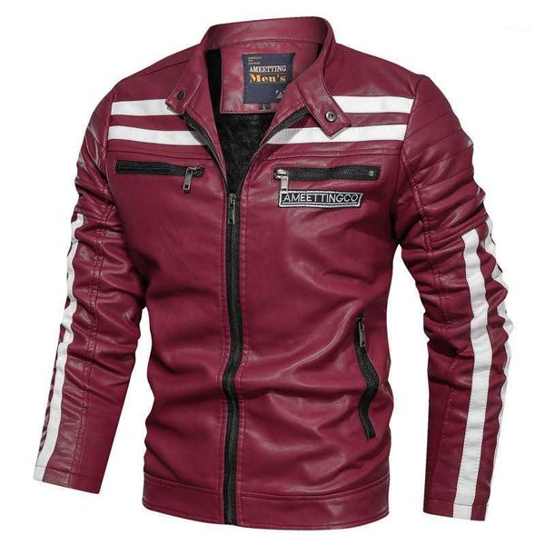 men's jackets spring and autumn harajuku pu leather jacket velvet stand collar stitching rock fan car, Black;brown
men's jackets spring and autumn harajuku pu leather jacket velvet stand collar stitching rock fan car, Black;brown