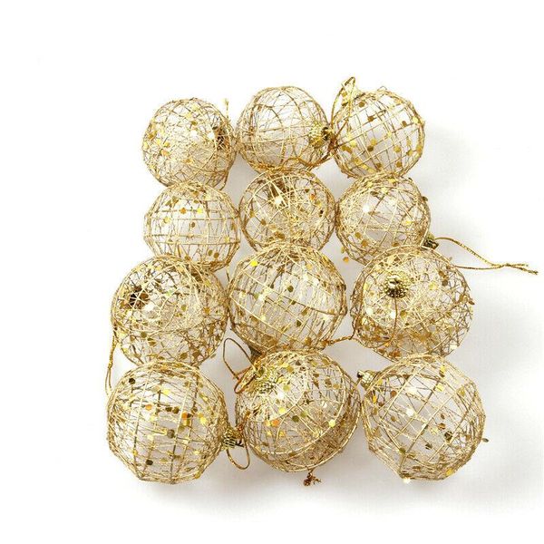 party decoration 6pcs festive or supplies glitter christmas gold baubles xmas tree ornament ball decor 50/60mm
party decoration 6pcs festive or supplies glitter christmas gold baubles xmas tree ornament ball decor 50/60mm