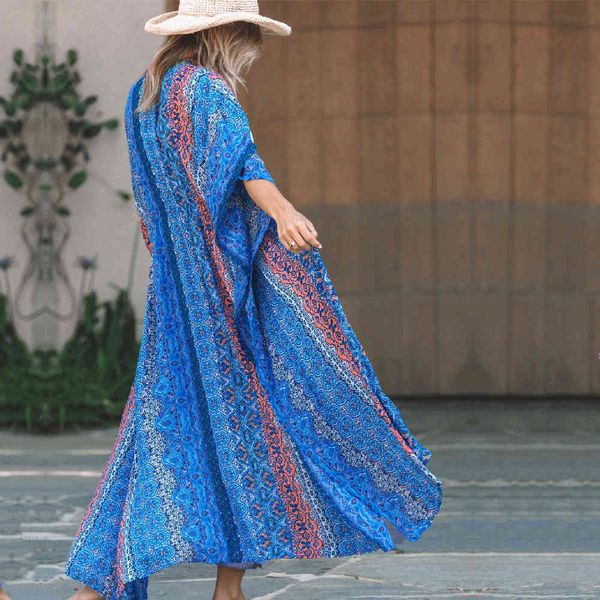 blue boho print chiffon bathing suit cover-ups plus size beach wear long kimono dress women summer swimsuit cover up a794 210420, White;black
blue boho print chiffon bathing suit cover-ups plus size beach wear long kimono dress women summer swimsuit cover up a794 210420, White;black